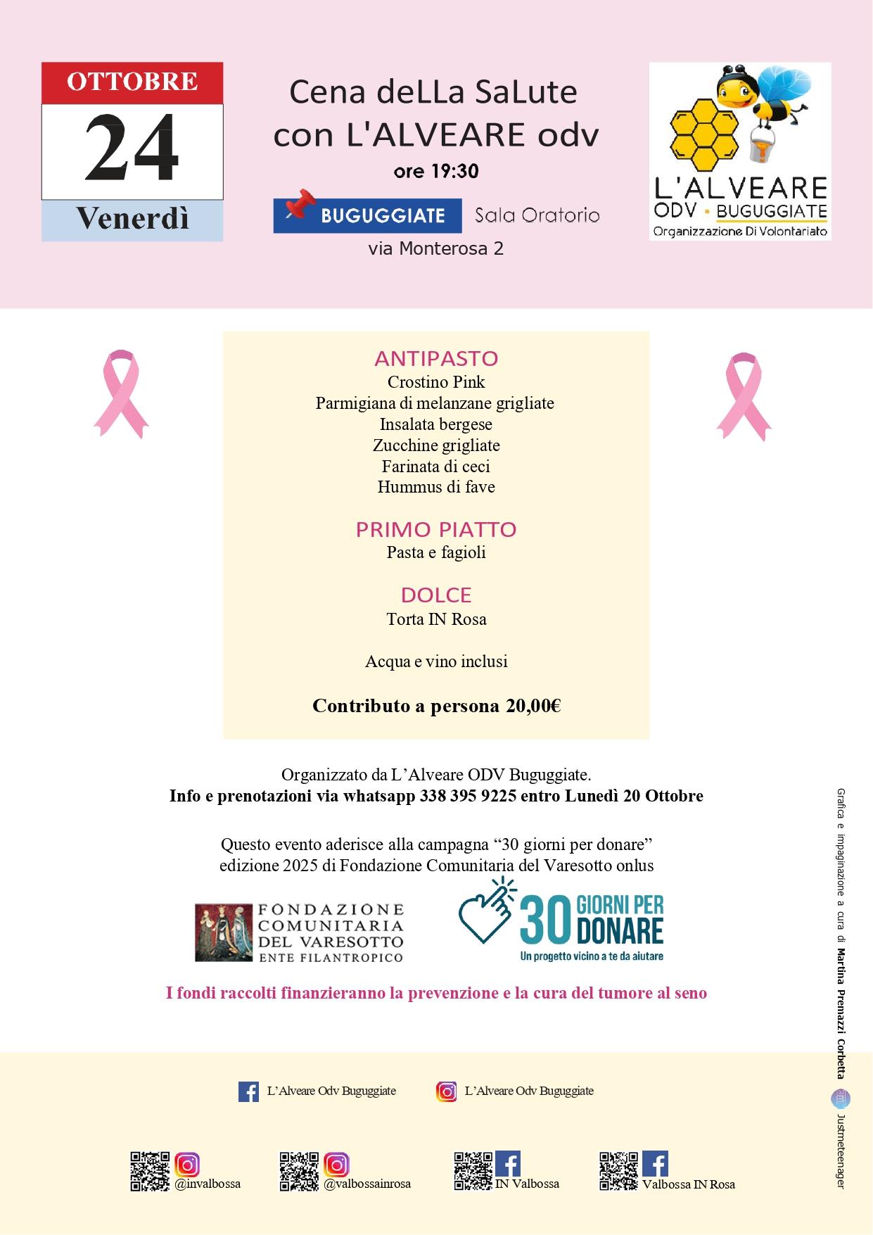 CENA DELLA SALUTE 2025