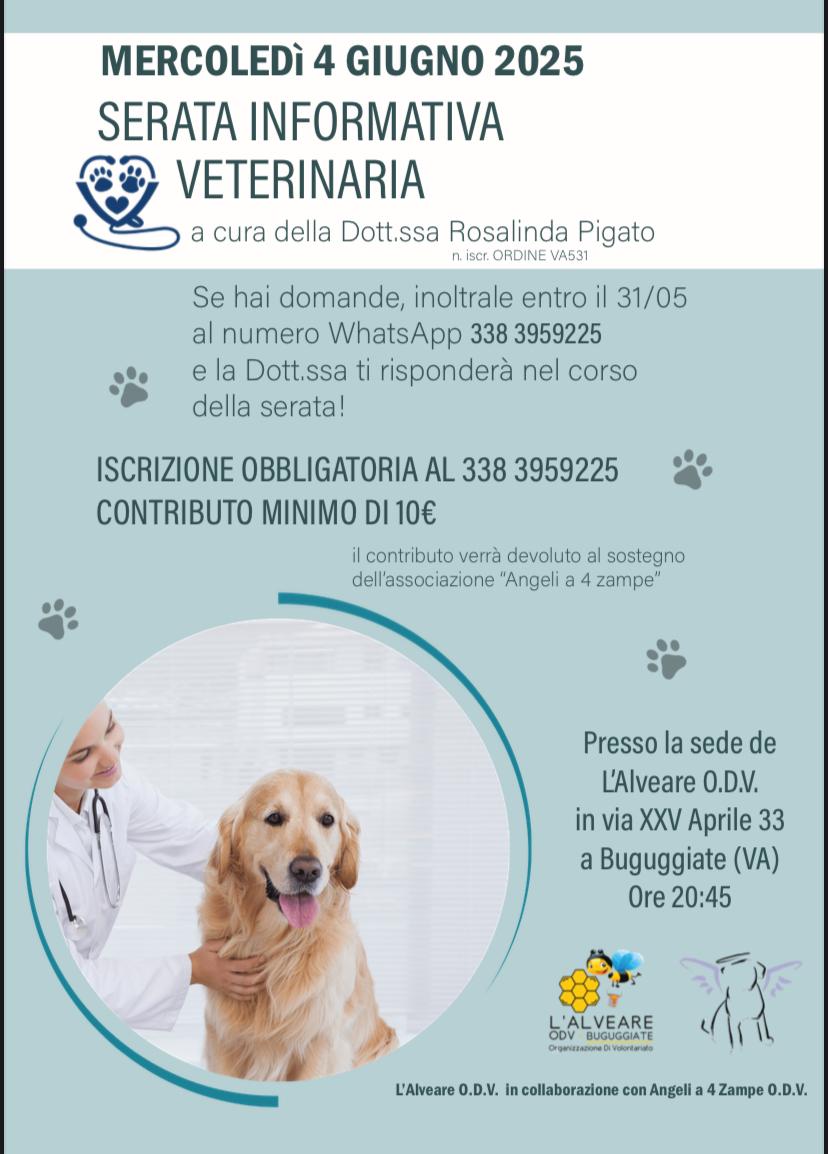 SERATA INFORMATIVA VETERINARIA