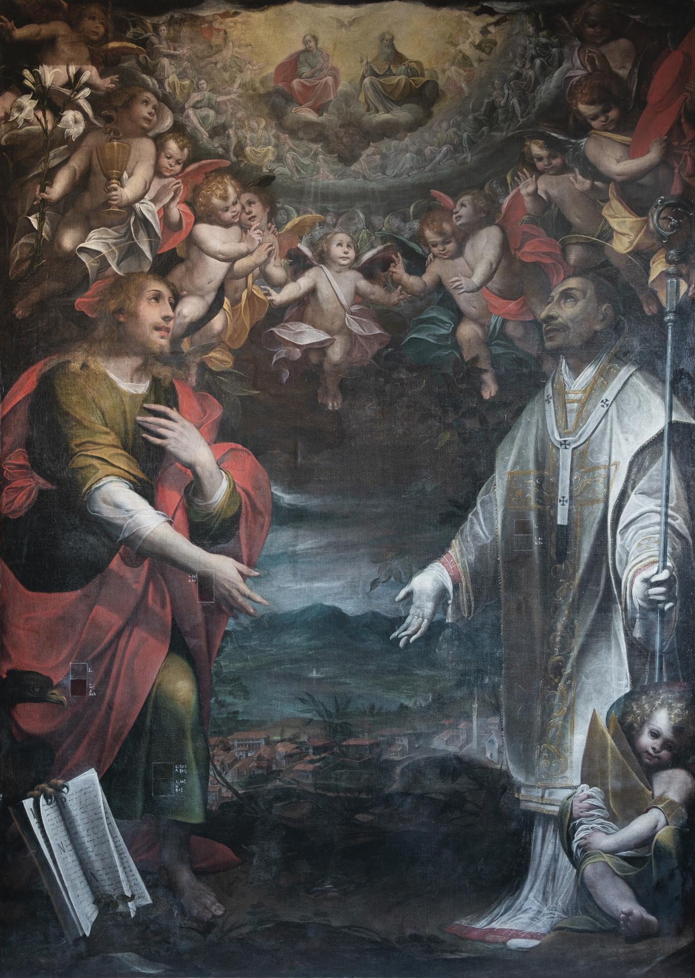 Restauro pala d'altare attribuita a C. Procaccini